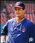 Autographed Terry Francona Cleveland Indians MLB Color 8” x 10” Photo