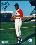 Autographed Jim “Mudcat” Grant Cleveland Indians MLB Color 8” x 10” Photo
