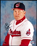 Autographed Mike Hargrove Cleveland Indians MLB Color 8” x 10” Photo