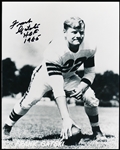 Autographed Frank Gatski Cleveland Browns NFL B/W 8” x 10” Photo