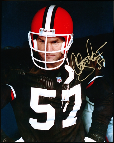 Autographed Clay Matthews, Sr. Cleveland Browns NFL Color 8” x 10” Photo