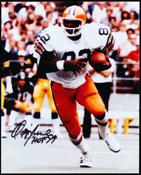 Autographed Ozzie Newsome Cleveland Browns NFL Color 8” x 10” Photo