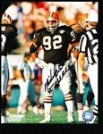 Autographed Michael Dean Perry Cleveland Browns NFL Color 8” x 10” Photo