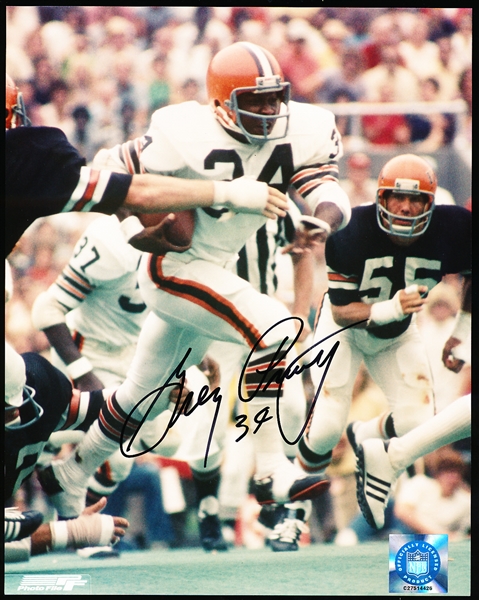 Autographed Greg Pruitt Cleveland Browns NFL Color 8” x 10” Photo
