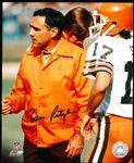 Autographed Sam Rutigliano Cleveland Browns NFL Color 8” x 10” Photo