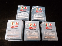 1992 Fleer 7-Eleven/Citgo “The Performer” Baseball- 50 Unopened Mylar Packs