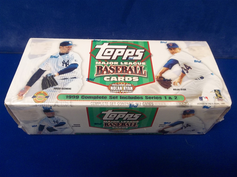 1999 Topps Baseball Factory Sealed Home Team Advantage Set of 463 Cards
