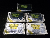 2001 Sunoco Dream Team Baseball- 50 Unopened Three Card Foil Packs