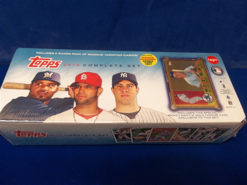 2010 Topps Baseball Factory Sealed Set of 667 Cards