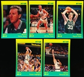 1991 Star Co. Larry Bird Celtics Promo Complete Set of 5