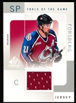 2000-01 SP Game Used Hockey- “Tools of the Game”- PF Peter Forsberg, Avs