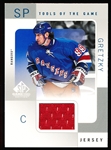 2000-01 SP Game Used Hockey- “Tools of the Game”- WG Wayne Gretzky, Rangers