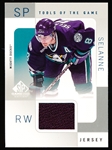 2000-01 SP Game Used Hockey- “Tools of the Game”- TS Teemu Selanne, Ducks