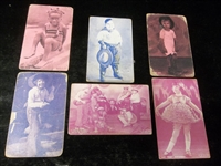 1920’s Exhibit Supply Co. Our Gang Comedies Color Tint Exhibits- 6 Diff.