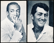 Late 1960’s-Early 70’s Billboard Entertainer Exhibit Cards- 2 Diff.