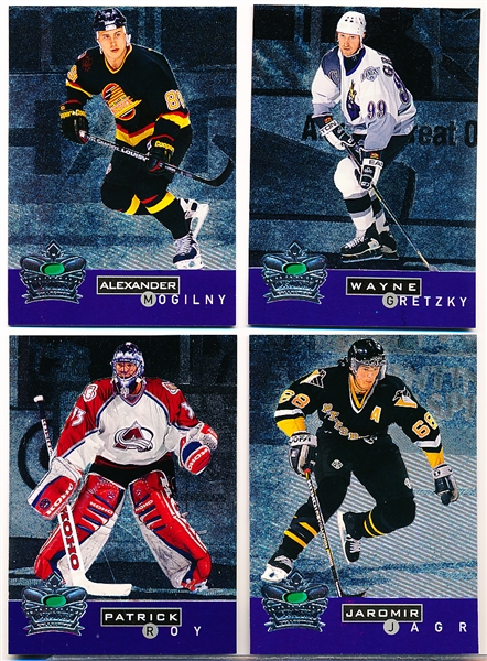 1995-96 Parkhurst International Hockey- Crown Collection Series 2 Silver Set of 16