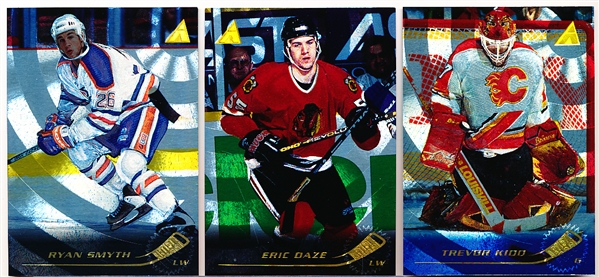 1995-96 Pinnacle Hockey- “Artists Proofs”- 9 Diff