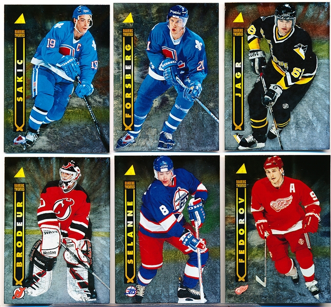 1995-96 Pinnacle Hockey- “Roaring Twenties” Insert- Near Set of 18 of 20