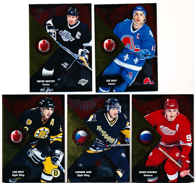 1995-96 Score Hockey- “Border Battle” Set of 15