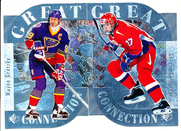 1995-96 SP Hockey- GC #1 Gretzky/ GC #2 Samsonov