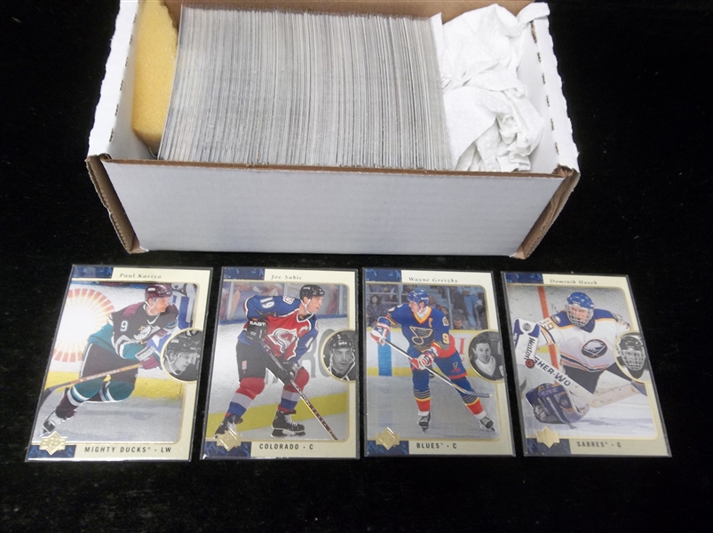 1995-96 SP Hockey- Set of 188- NrMt-Mt