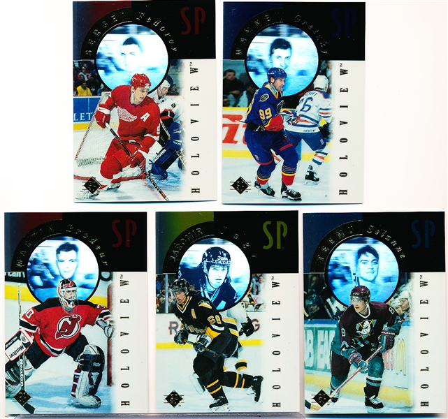 1995-96 SP Hockey- “SP Holoviews” Set of 20