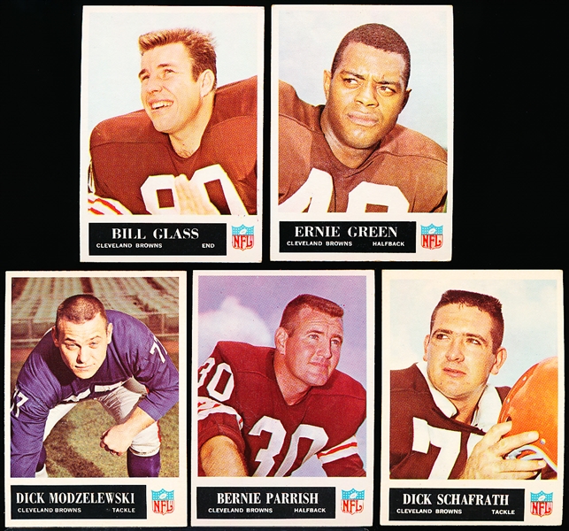 1964/65 Philly Fb- 12 Diff Cleveland Browns