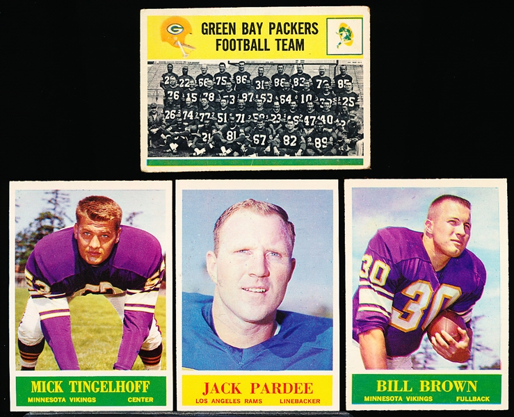 1964 Philly Fb- 19 Cards