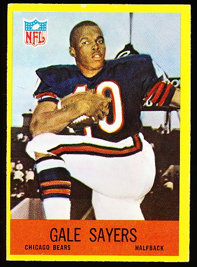 1967 Philly Fb- #35 Gale Sayers, Bears