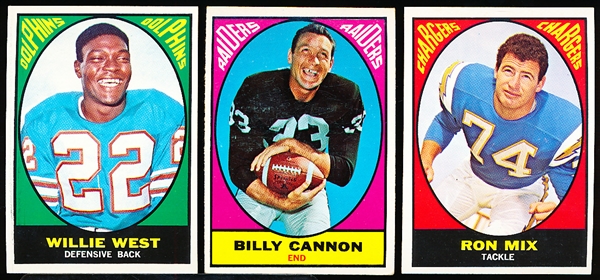 1967 Topps Fb- 17 Diff