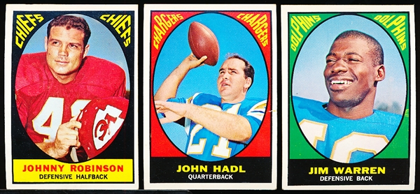 1967 Topps Fb- 16 Diff