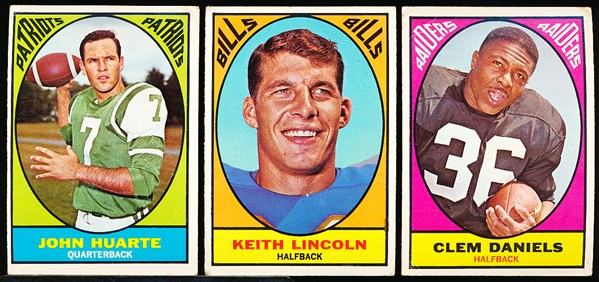 1967 Topps Fb- 18 Diff