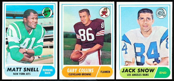 1968 Topps Fb- 19 Diff