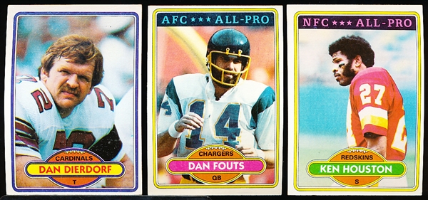 1980 Topps Fb- 90 Asst