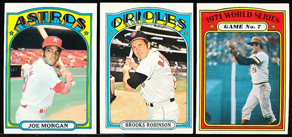 1972 Topps Bb- 6 Diff