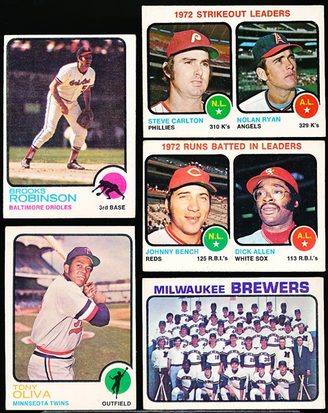 1973 Topps Baseball- 90 Diff