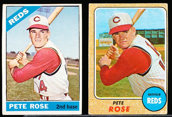 Pete Rose- 2 Diff