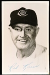 Autographed 8/27/56 Cleveland Indians Team Issued Postcard- Red Kress