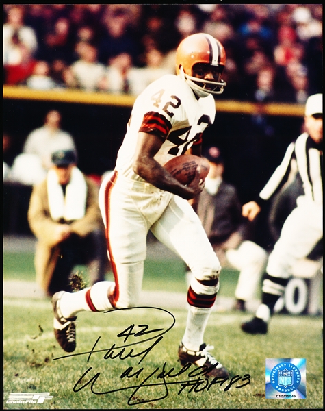 Autographed Paul Warfield Cleveland Browns NFL Color 8” x 10” Photo