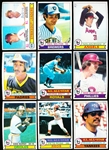 1979 Topps Baseball Near Complete Set- 723 of 726