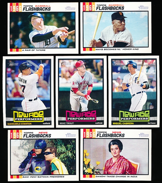 2015 Topps Heritage Bb- Inserts- 36 Asst.