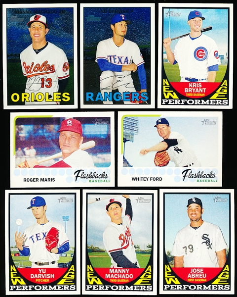 2016 Topps Heritage Bb- Inserts- 31 Diff.