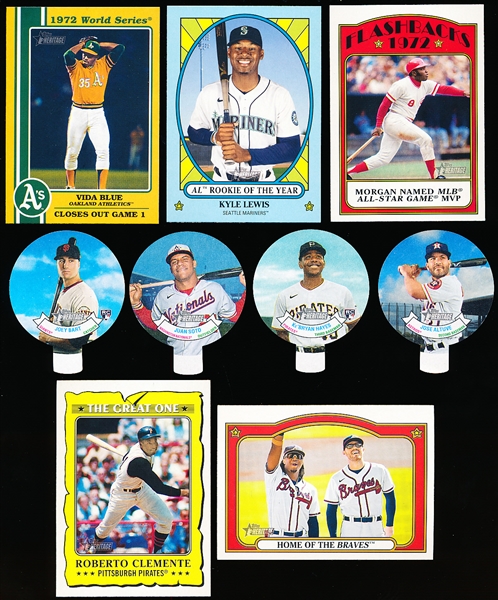 2021 Topps Heritage Bb- Inserts- 32 Asst.