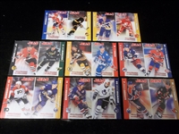 1993-94 Jell-O Pudding Snacks “Sharp Shooters” 2-Card Perforated Panel Complete Set of 24 Cards