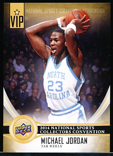2014 Upper Deck NSCC VIP #6 Michael Jordan, UNC