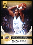 2014 Upper Deck NSCC VIP #6 Michael Jordan, UNC