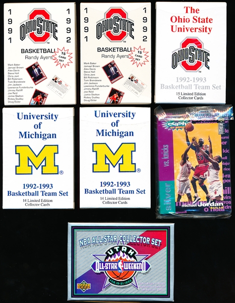 Seven Asst. Small Basketball Sets