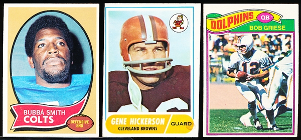 Seven Football Cards