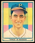 1941 Playball Baseball- #61 Vince Di Maggio, Pirates- Hi# 