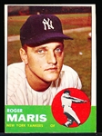 1963 Topps Bb- #120 Roger Maris, Yankees